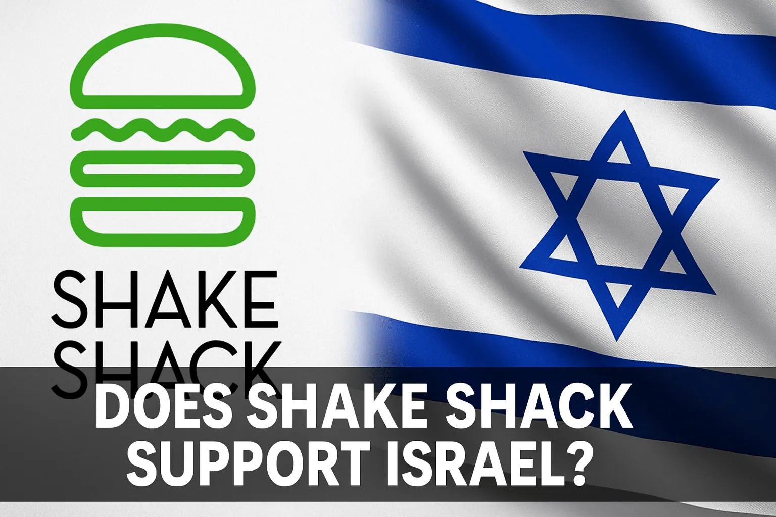does shake shack support israel