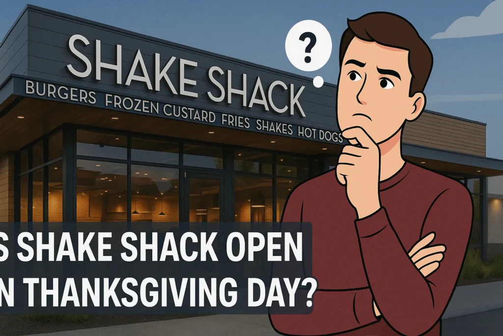 is shake shack open on thanksgiving