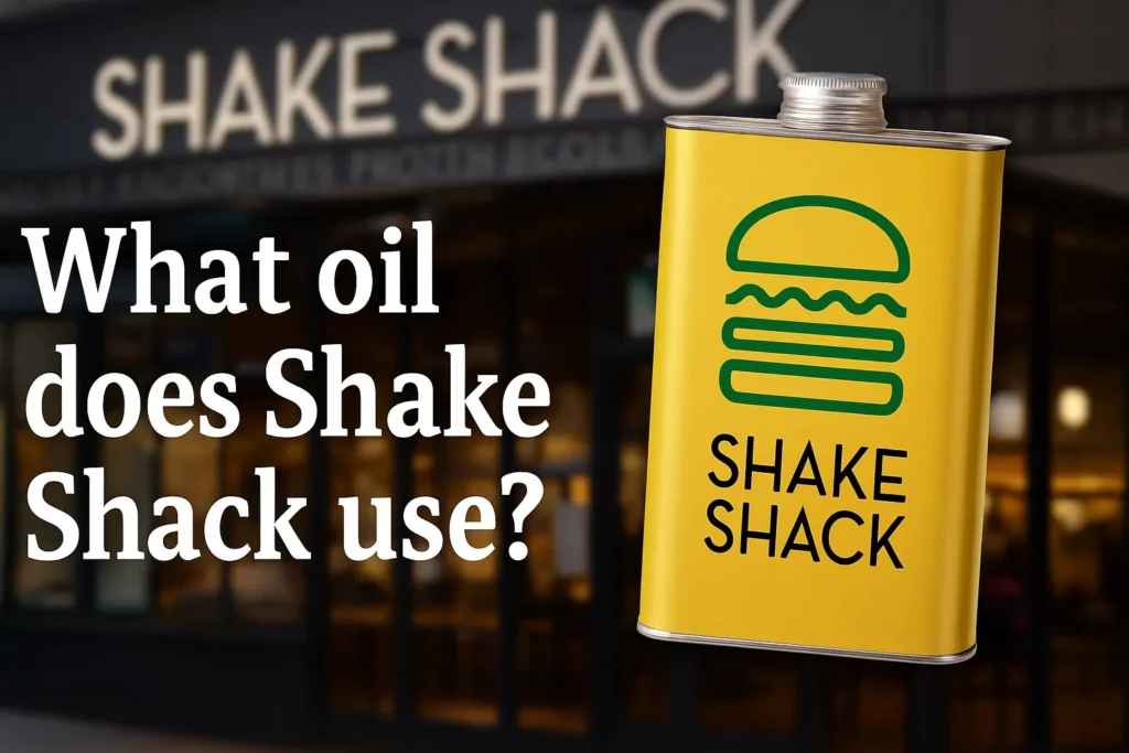 what oil does shake shack use​