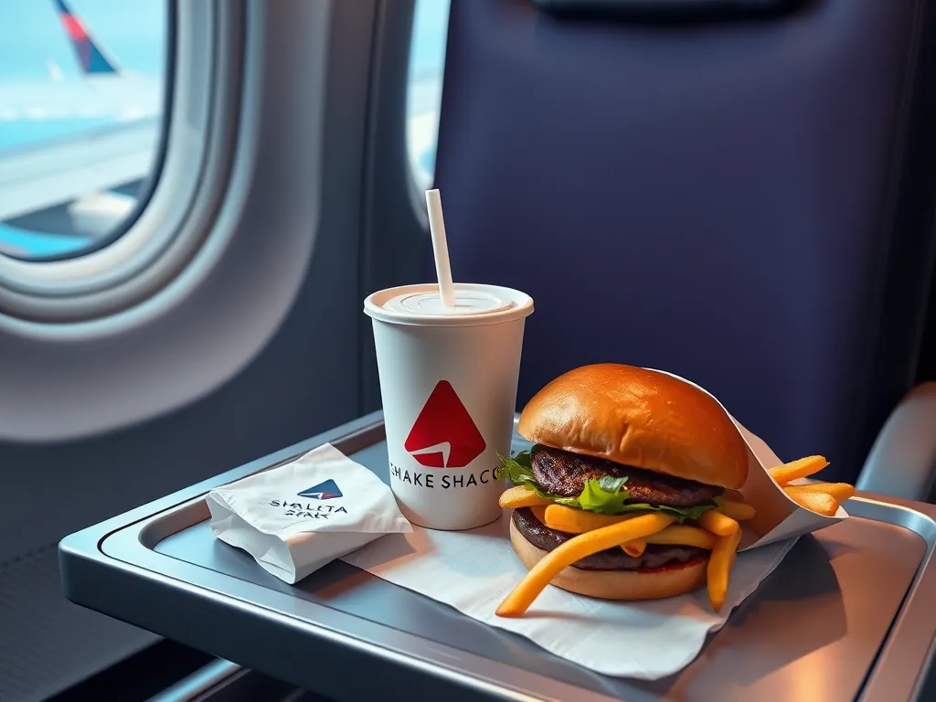 Delta Partnership with Shake Shack