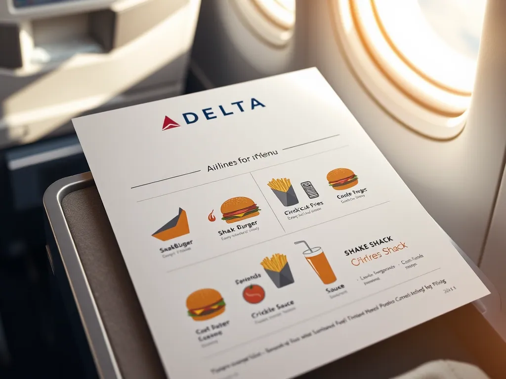 Delta available shake shack menu.webp