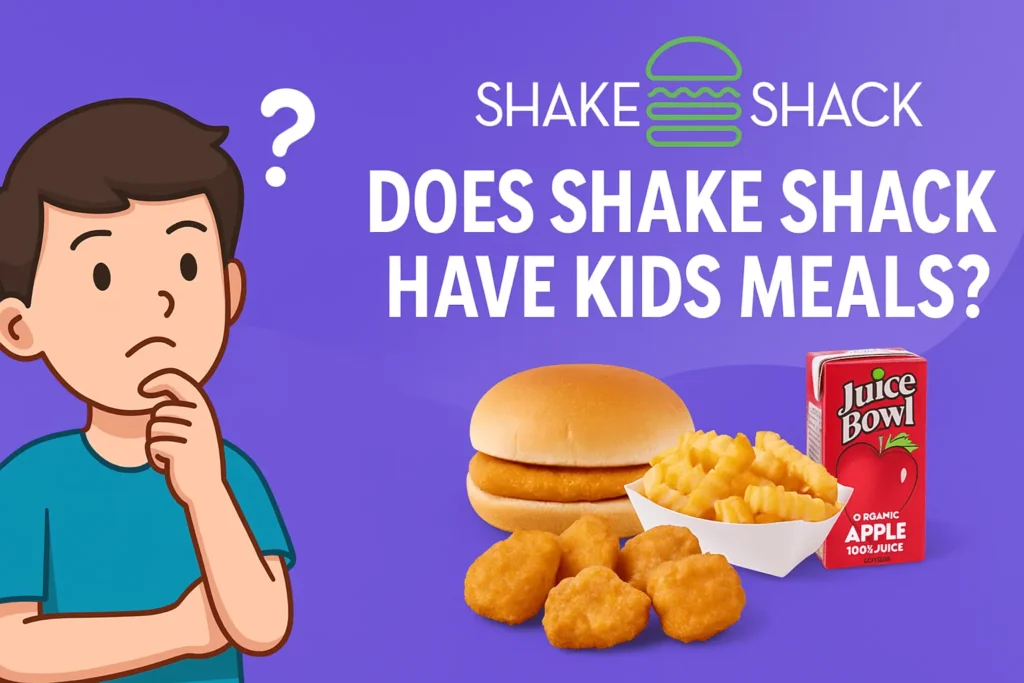 does shake shack have kids meals