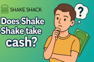 does shake shack take cash