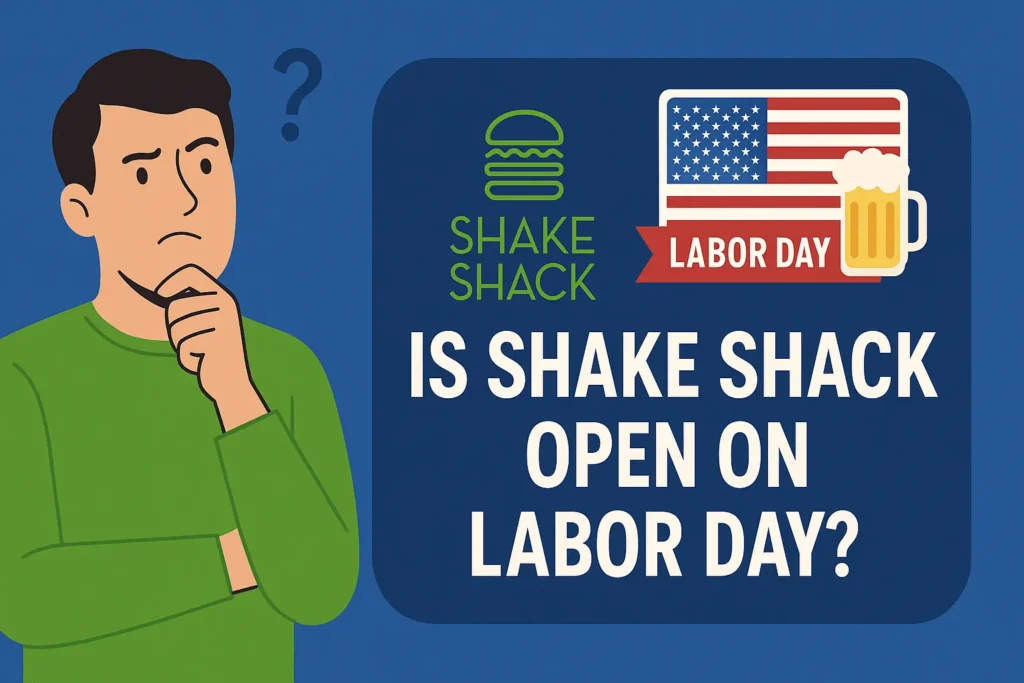 is shake shack open on labor day