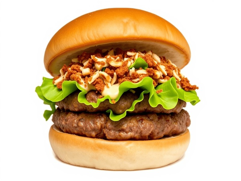 shake shack Crispy Shallot Burge
