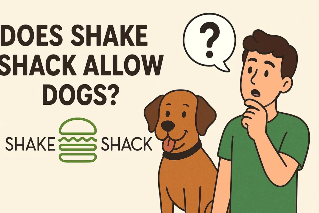 does shake shack allow dogs