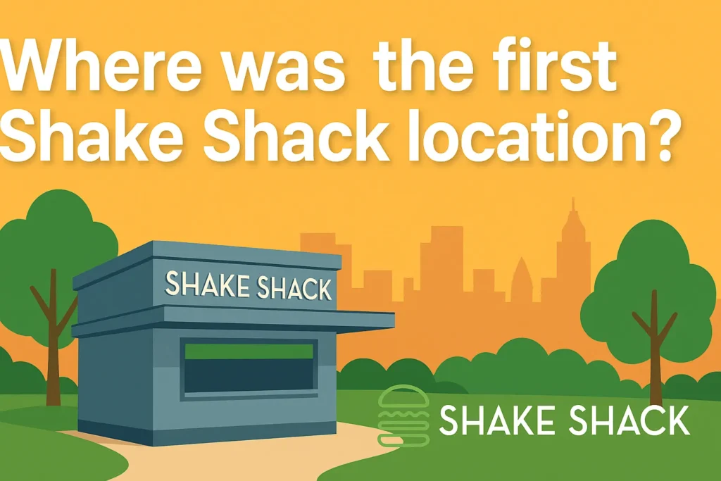 where was the first shake shack location